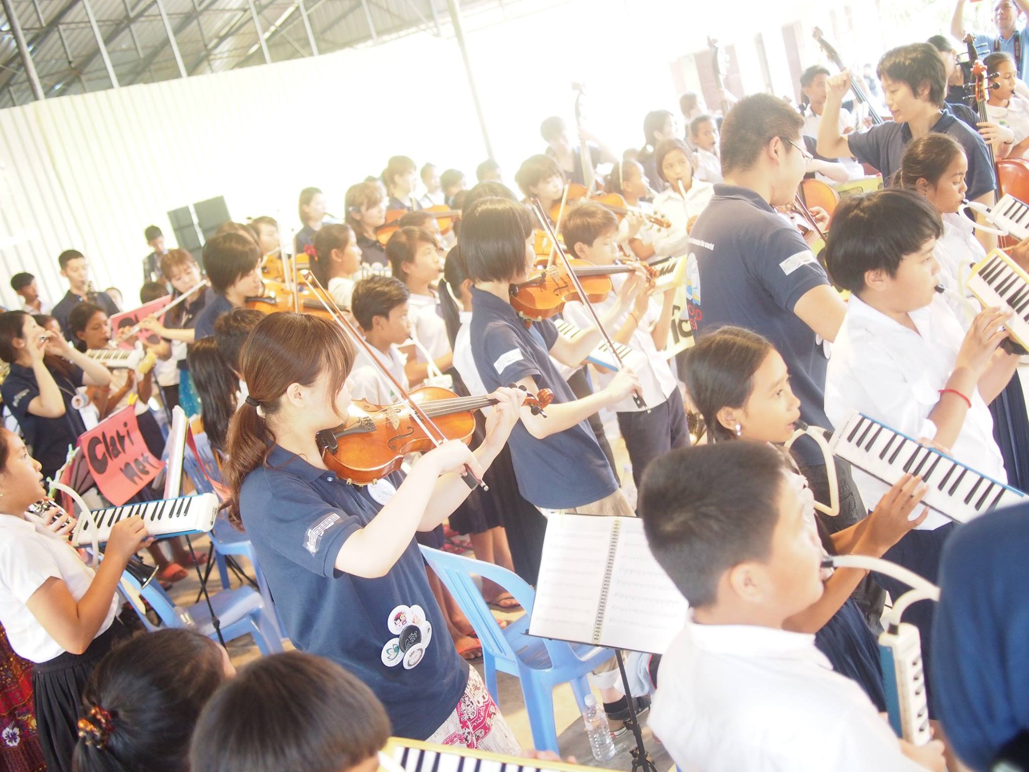 3月2日-11日：プノンペン、シェムリアップWorldship Orchestra　カンボジア公演