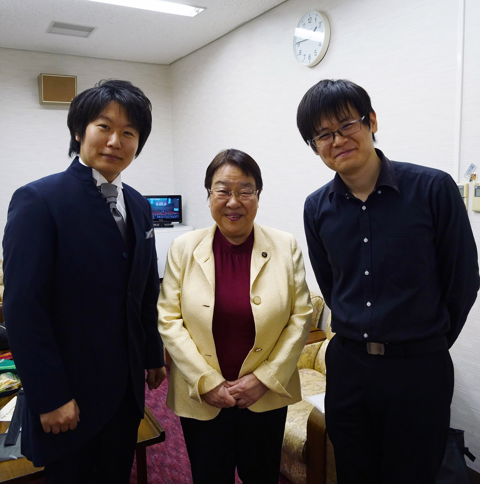 中川宝塚市長と